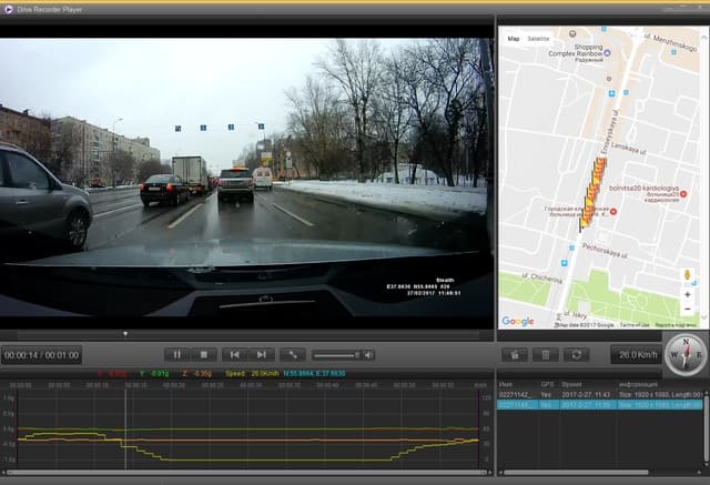 Работа с видеозаписями Stealth MFU 640
