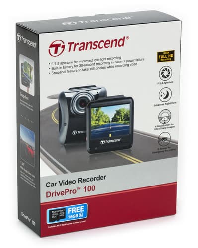 Автомобильный видеорегистратор Transcend DrivePro 100