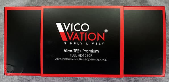 Автомобильный видеорегистратор VicoVation TF2+