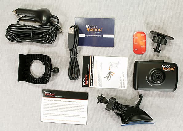 Автомобильный видеорегистратор VicoVation TF2+