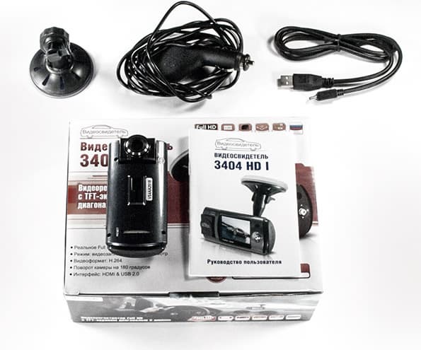 Автомобильный видеорегистратор Видеосвидетель 3404 FHD