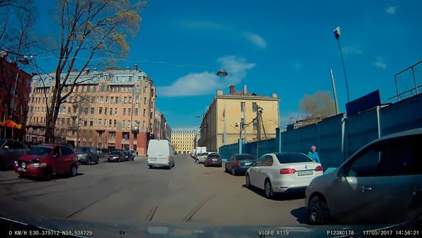 Видеорегистратор с GPS-приемником Viofo A119