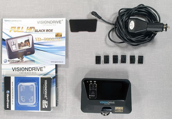 Автомобильный видеорегистратор Visiondrive VD-9000FHD
