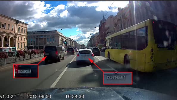 Автомобильный видеорегистратор Vugera VG-20S