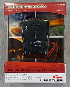 Антирадар (радар-детектор) Whistler WH-118ST Ru