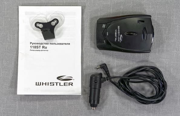 Антирадар (радар-детектор) Whistler WH-118ST Ru