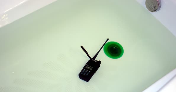 Портативная двухдиапазонная влагозащищенная VHF/UHF-радиостанция Baofeng BF-A58