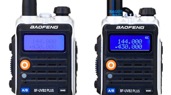 Портативная двухдиапазонная VHF/UHF радиостанция Baofeng BF-UVB2 Plus