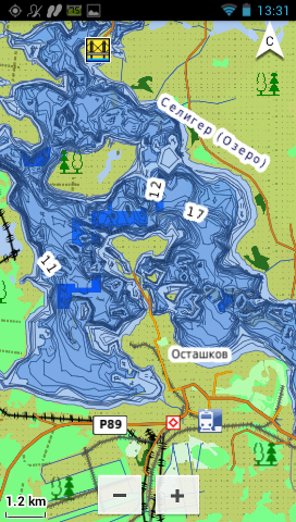 garmin топо карты screenshot
