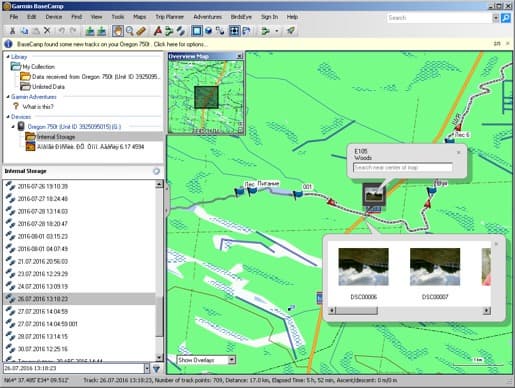 Туристический навигатор Garmin Oregon 750t