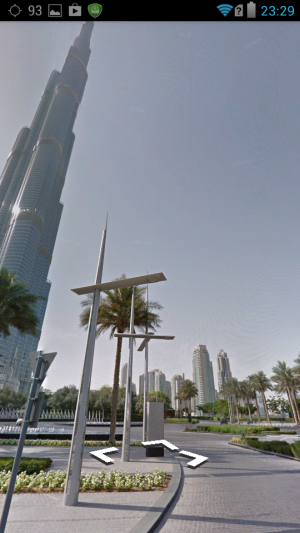 google maps screenshot