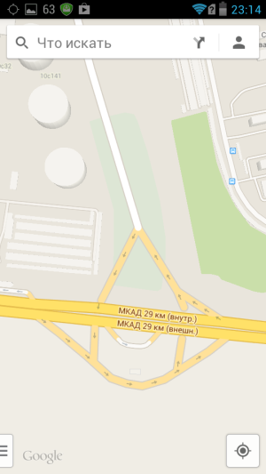 google maps screenshot