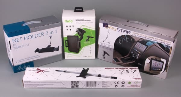 держатели для планшета в автомобиль