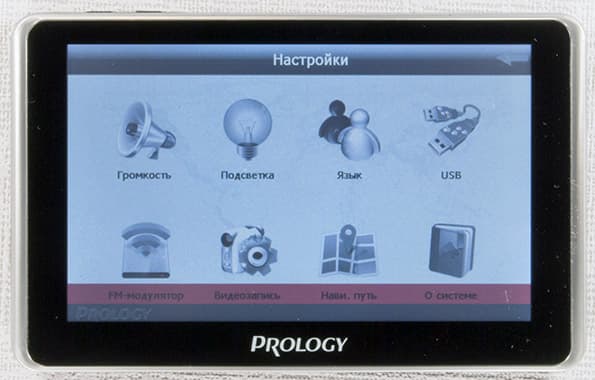 Автомобильный навигатор и видеорегистратор Prology iMap-580TR