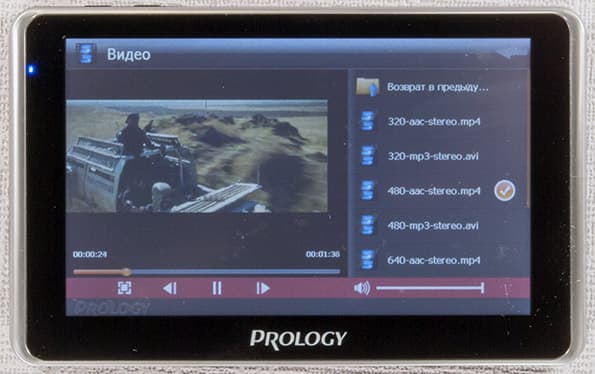 Автомобильный навигатор и видеорегистратор Prology iMap-580TR