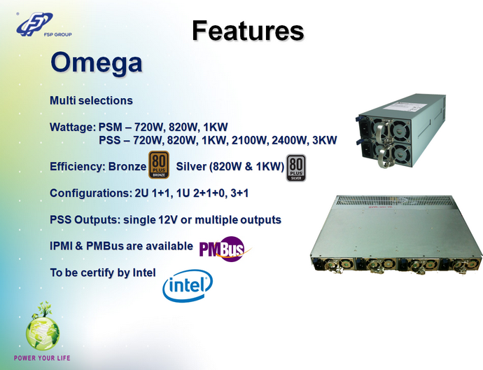 FSP, блоки питания серии Omega