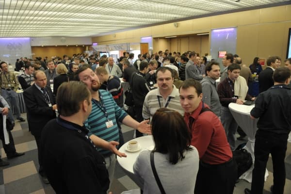 общение во время Cisco Expo 2011