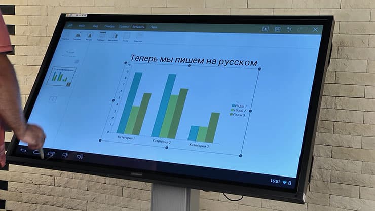 Интерактивный стол Элитборд 55 дюймов