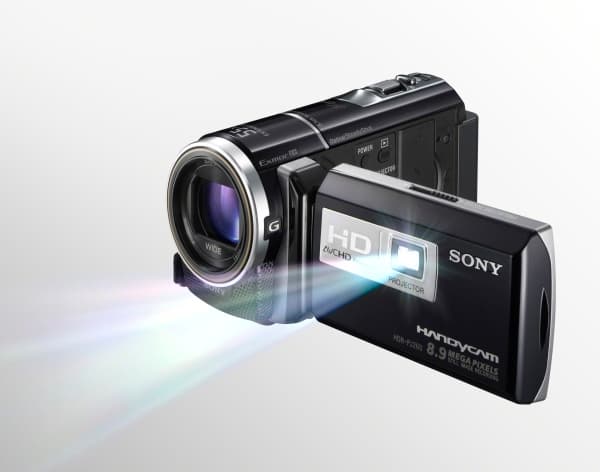 projector-sony-handycam