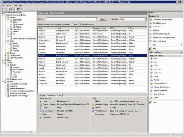 System Center Virtual Machine Manager