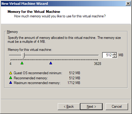 Мастер создания виртуальной машины