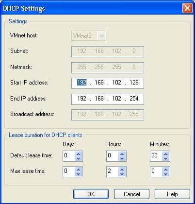 Свойства DHCP-сервера