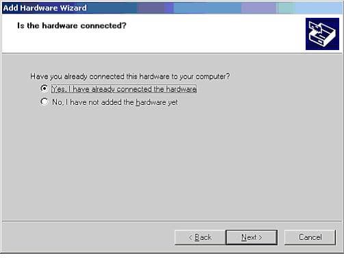 Добавление адаптера замыкания на себя