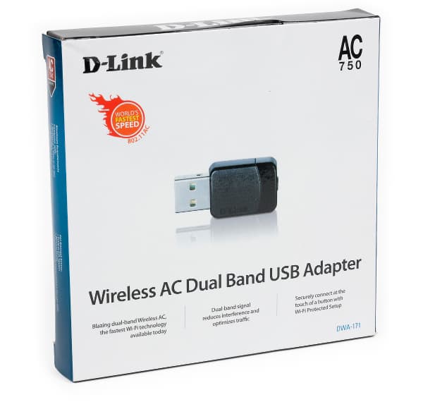 Упаковка D-Link DWA-171