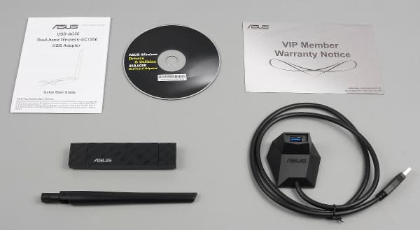Комплект поставки Asus USB-AC56