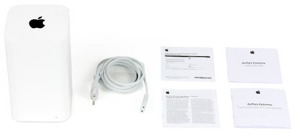 Комплект поставки Apple AirPort Extreme Комплект поставки Apple AirPort Extreme
