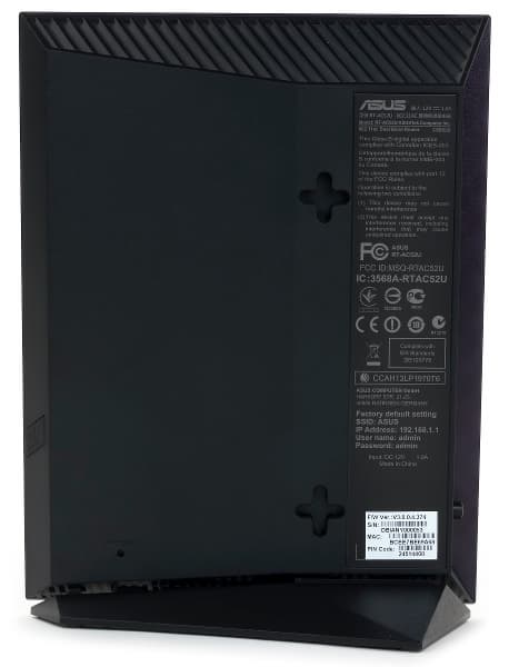 Внешний вид Asus RT-AC52U