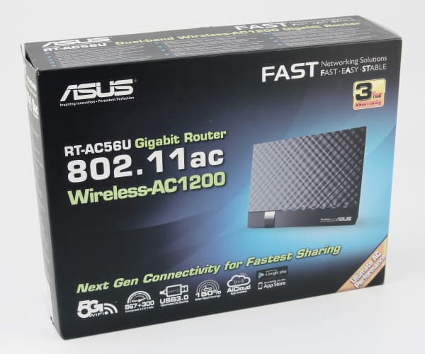 Упаковка Asus RT-AC56U Упаковка Asus RT-AC56U
