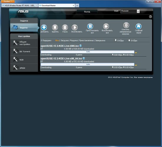 Настройка Asus RT-N14U