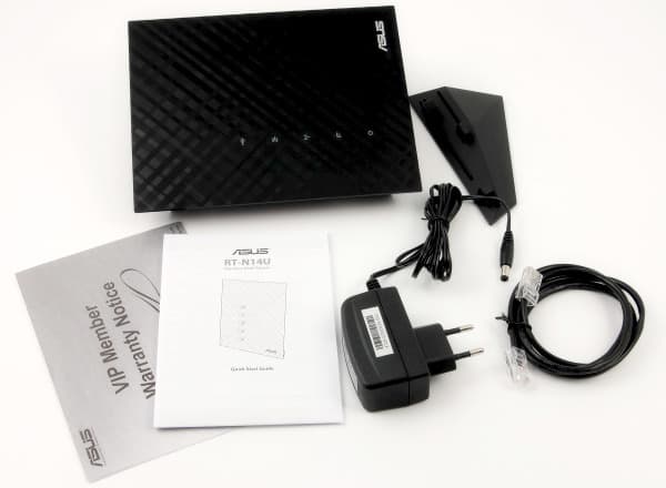 Комплект поставки Asus RT-N14U