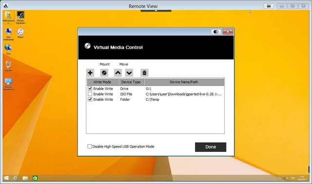 Работа с адаптером Aten CV211