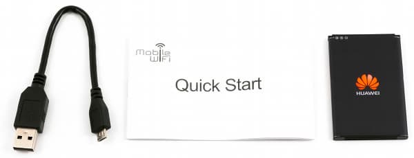 Комплект поставки роутера Huawei E5151