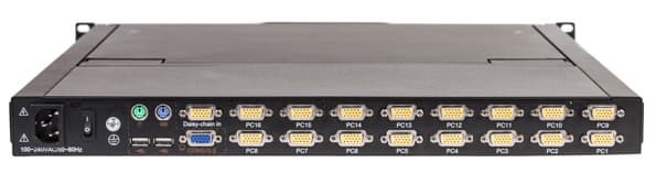 Выдвижная LCD KVM-консоль Kinan XL1716