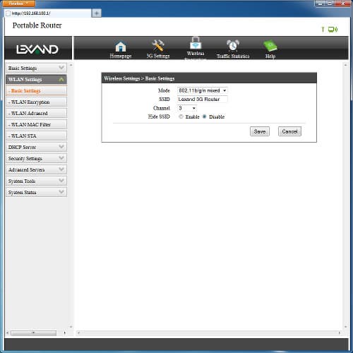 Настройка Lexand LPB-78W