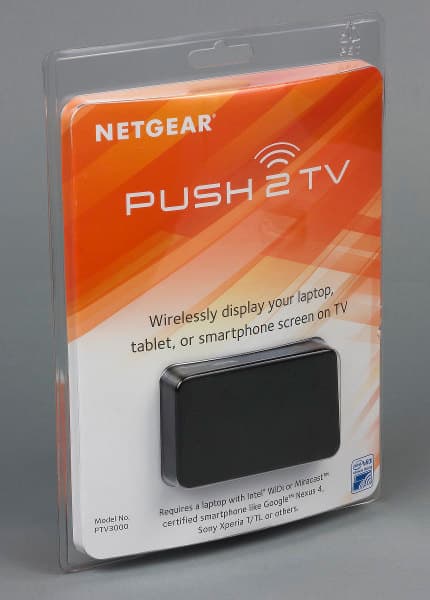 Упаковка Netgear Push2TV PTV3000