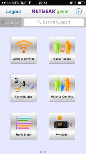 Утилита Netgear genie