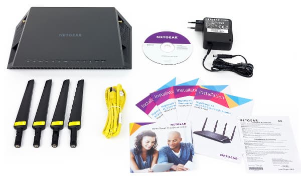Комплект поставки Netgear R7500