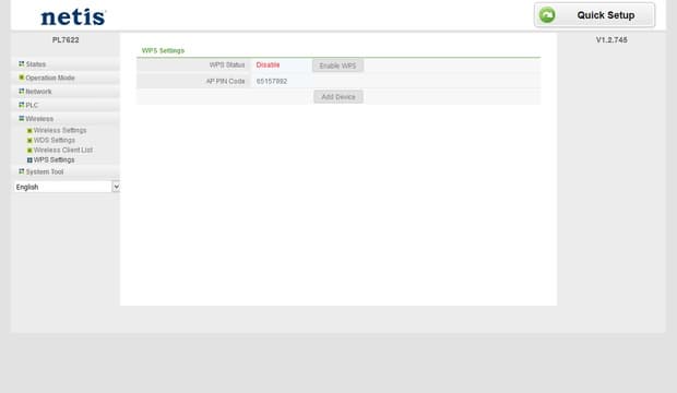 Настройка Netis PL7622