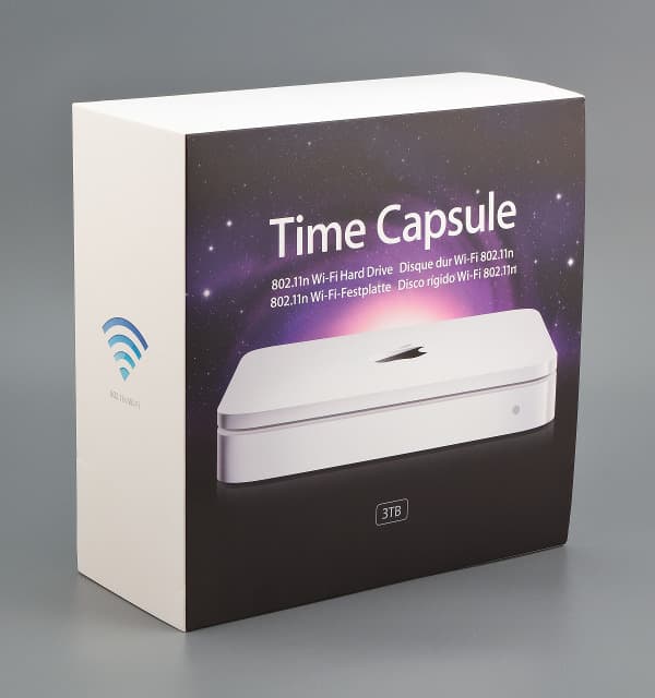 Упаковка Apple Time Capsule