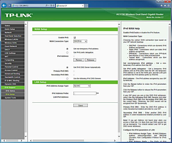 Настройка TP-Link Archer C7