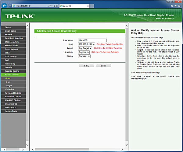 Настройка TP-Link Archer C7