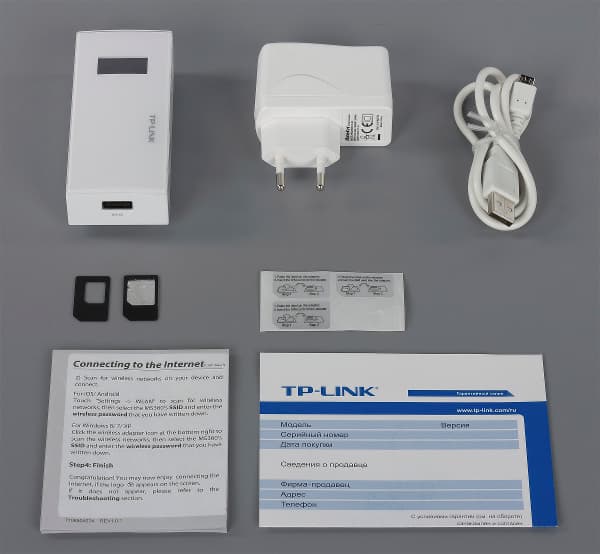 Комплект поставки TP-Link М5360