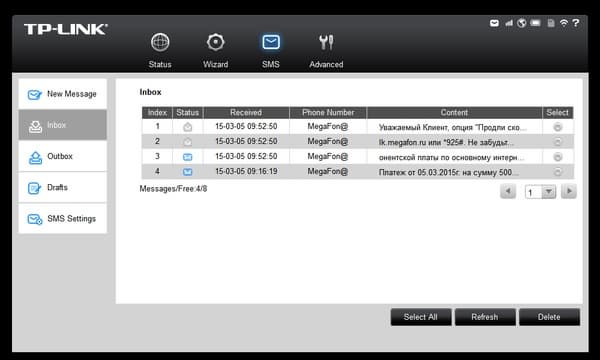 Настрока роутера TP-Link M5250