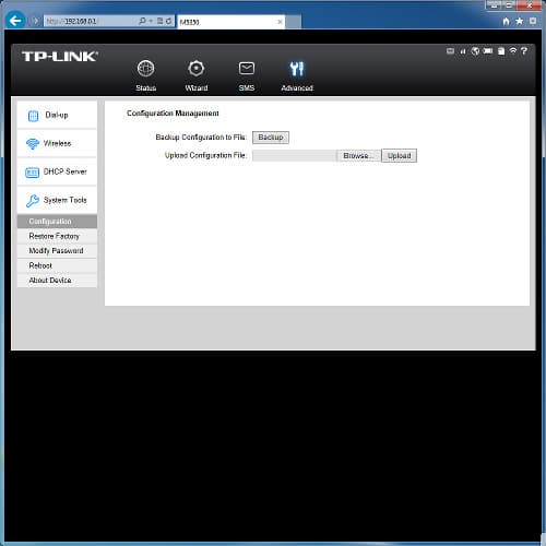 Настрока роутера TP-Link M5350