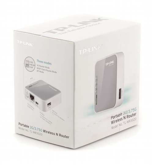Упаковка TP-LINK TL-MR3020