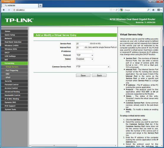 Настрока роутера TP-Link TL-WDR4300